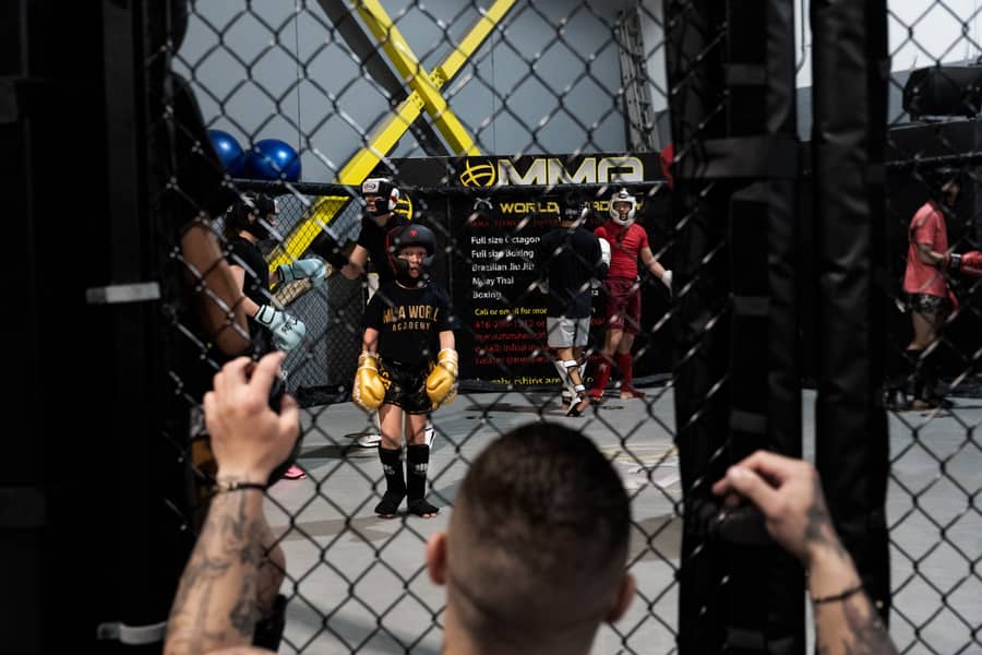 Sparring training at MMA World Academy, photo 1