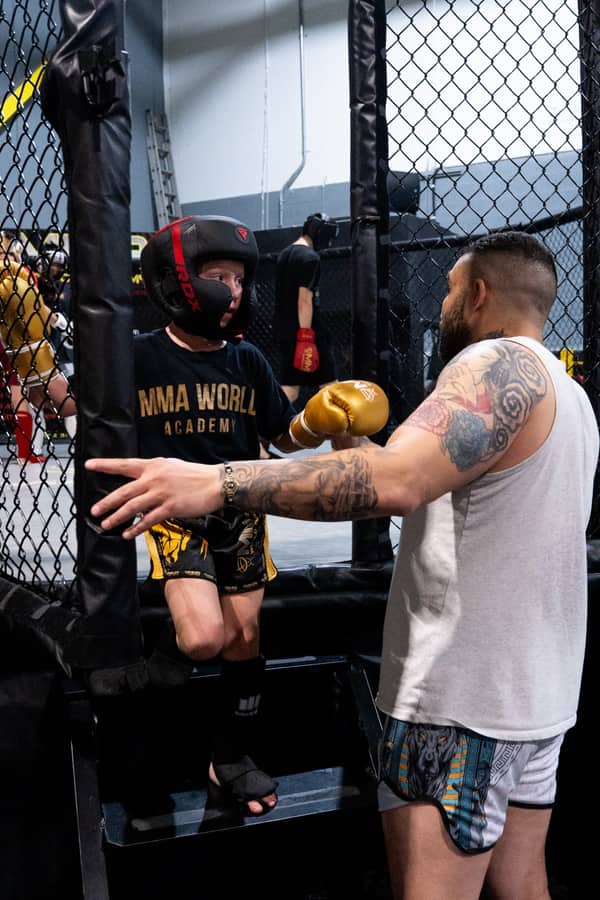 Sparring training at MMA World Academy, photo 2
