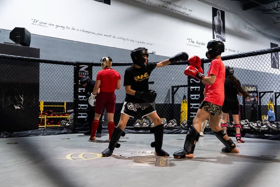 Sparring training at MMA World Academy, photo 3