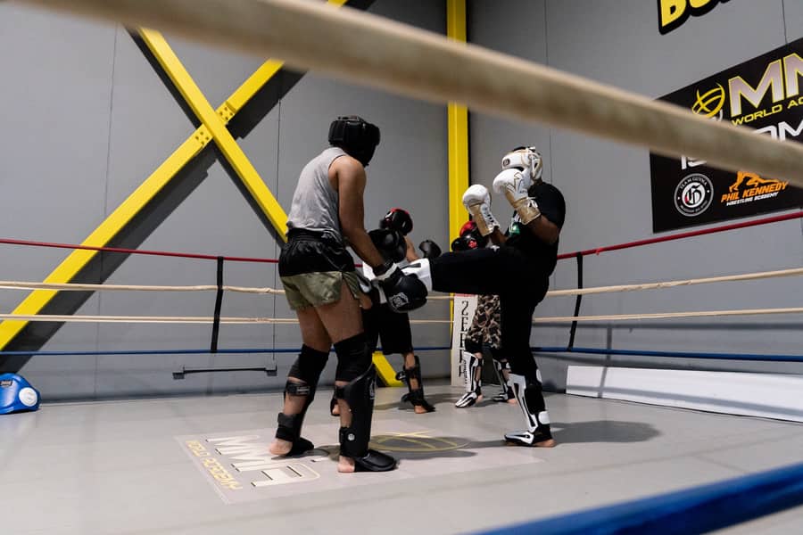 Sparring training at MMA World Academy, photo 4