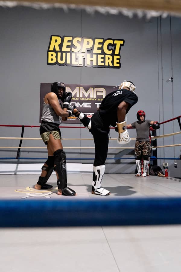 Sparring training at MMA World Academy, photo 5