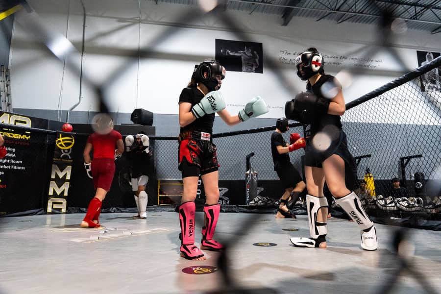 Sparring training at MMA World Academy, photo 6