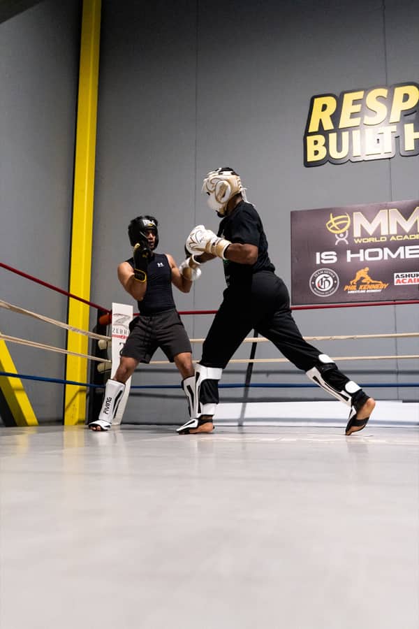 Sparring training at MMA World Academy, photo 9