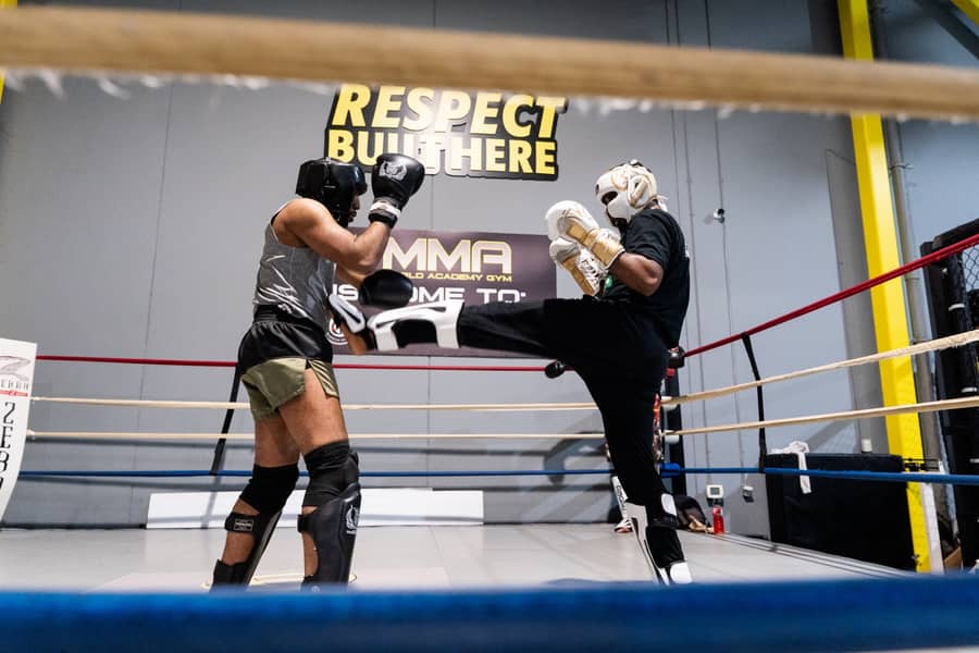 Sparring training at MMA World Academy, photo 10