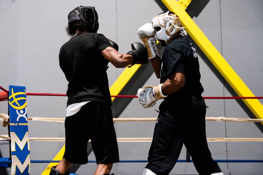 Sparring training at MMA World Academy, photo 11