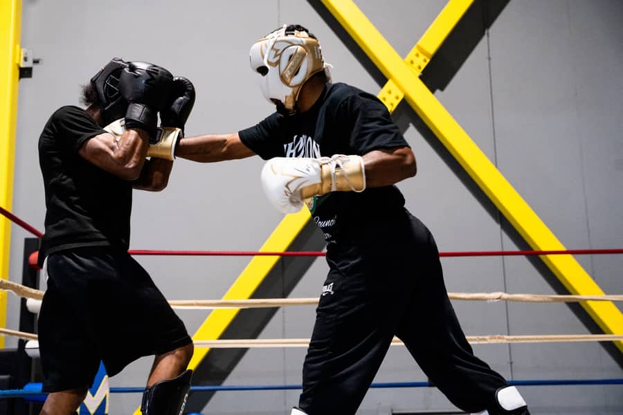 Sparring training at MMA World Academy, photo 12