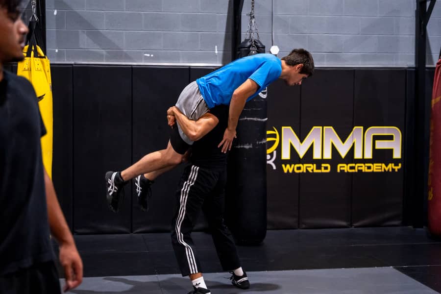 Training at MMA World Academy, gallery preview 3