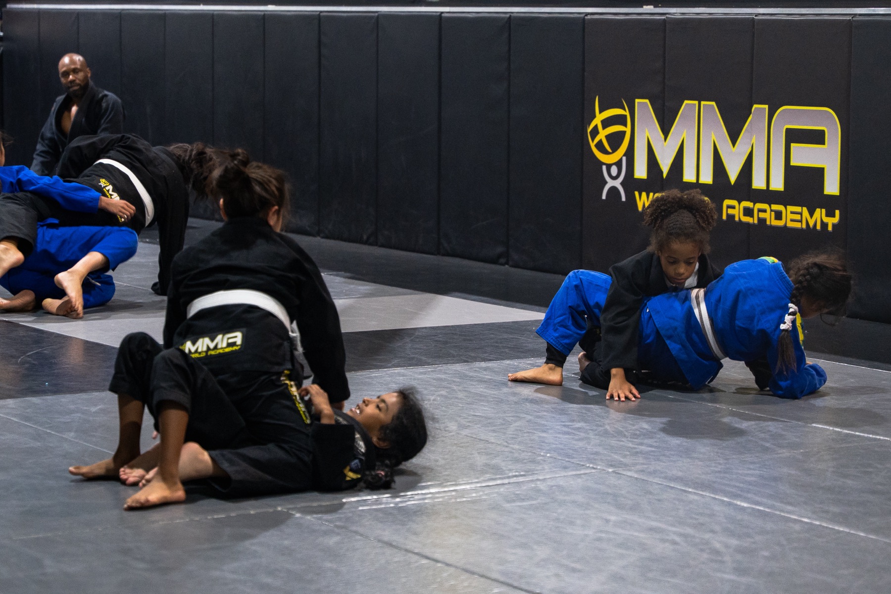 Brazilian Jiu-Jitsu training at MMA World Academy
