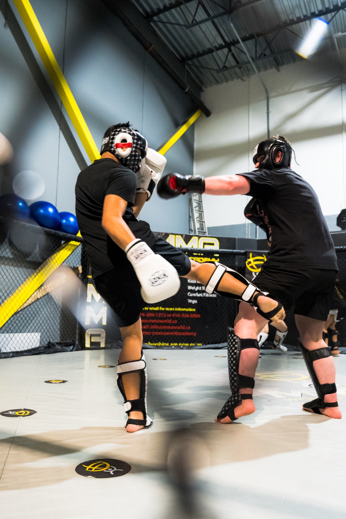 MMA Training training at MMA World Academy